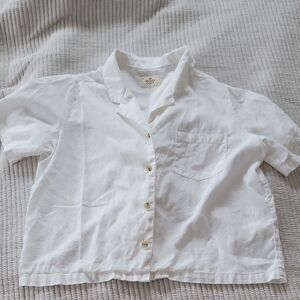 Marine Layer White Button Down Shirt